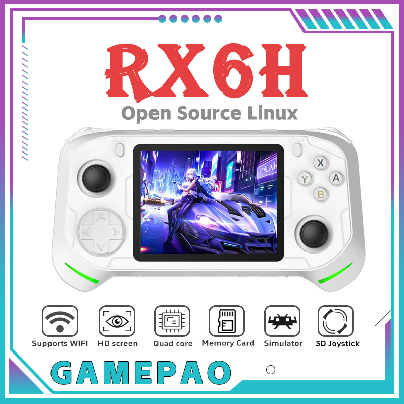 Gaming Console Minecraft - Konsol Video Game Genggam Retro RX6H