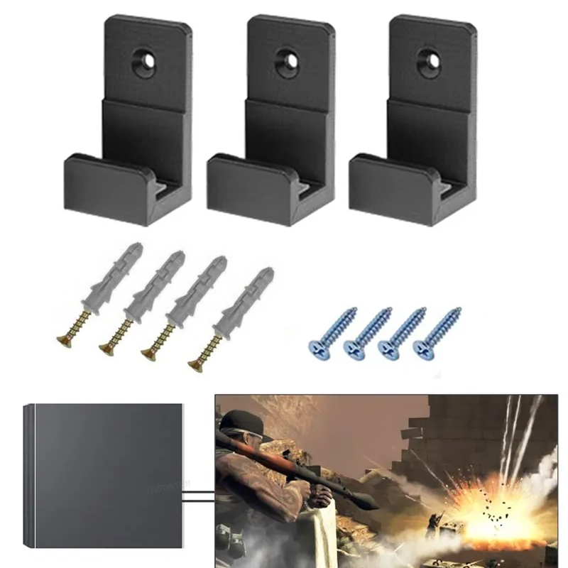 Gaming Console Stand - Dudukan dinding untuk braket konsol PS4