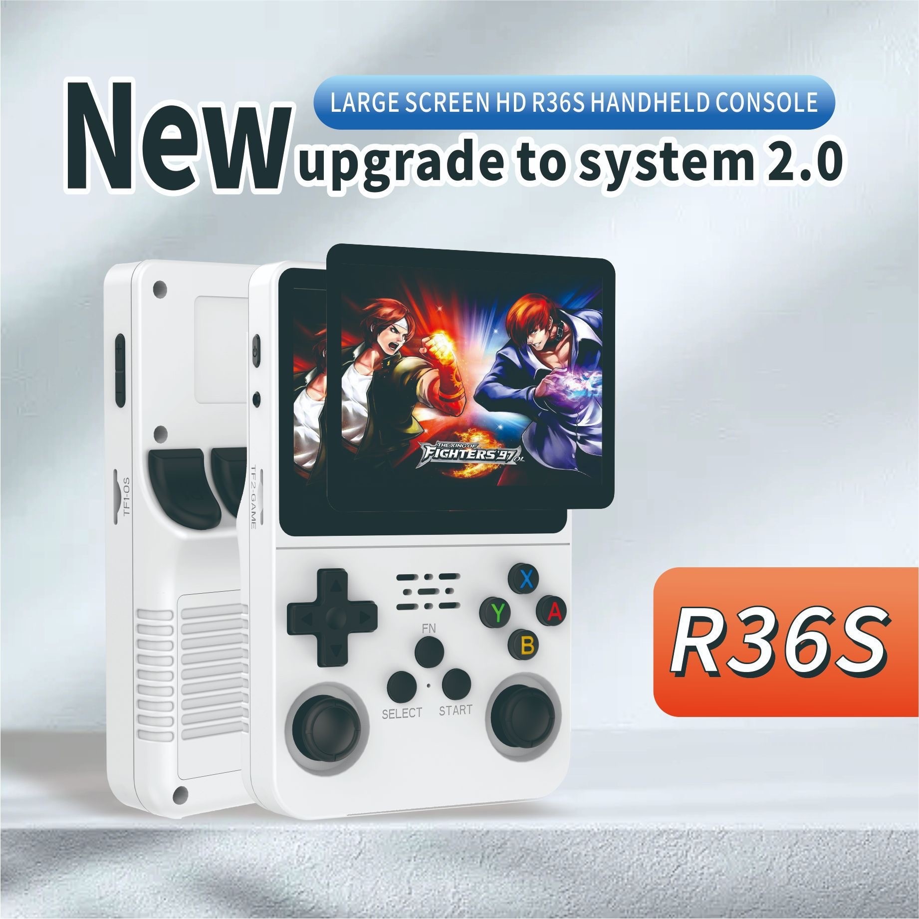 Gaming Console Minecraft - Konsol Game Genggam Retro R36S Layar