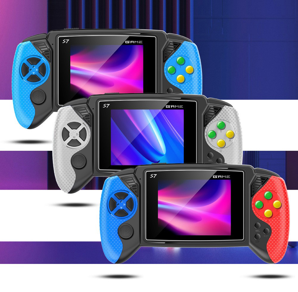 Gaming Console Video Game - Konsol Game Genggam Retro S7 Layar