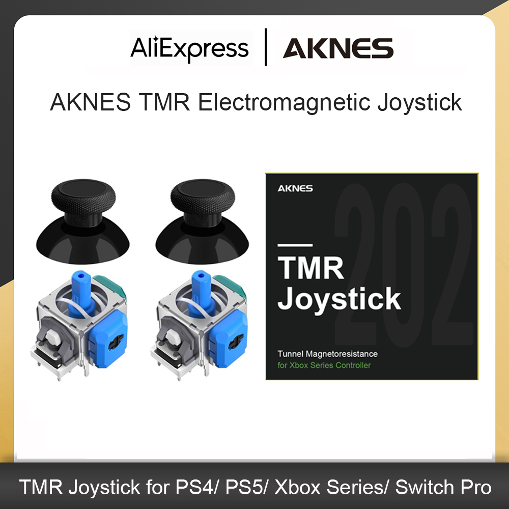 Gaming Console Gp Pro - AKNES×HALLPI TMR Joystick Tanpa Drift Elektromagnetik