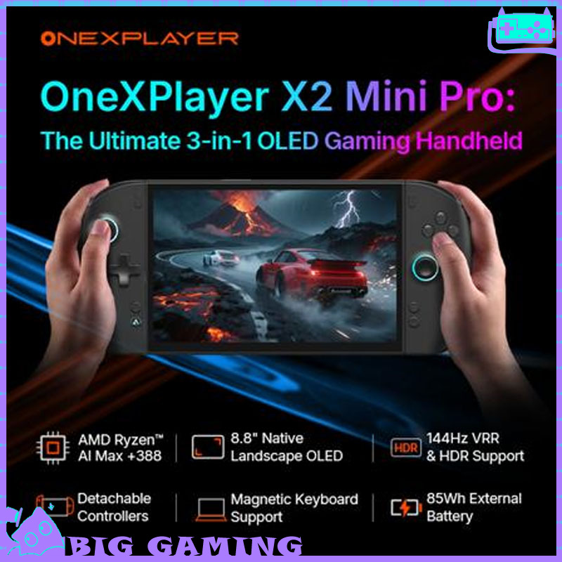 Gaming Console X2 - OneXPlayer X2 Mini Pro 3-in-1 Gaming