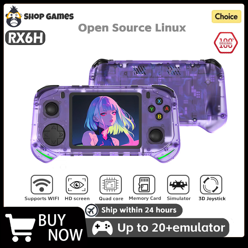 Konsol Game Genggam Retro RX6H - Gaming Console Minecraft ulasan dan harga