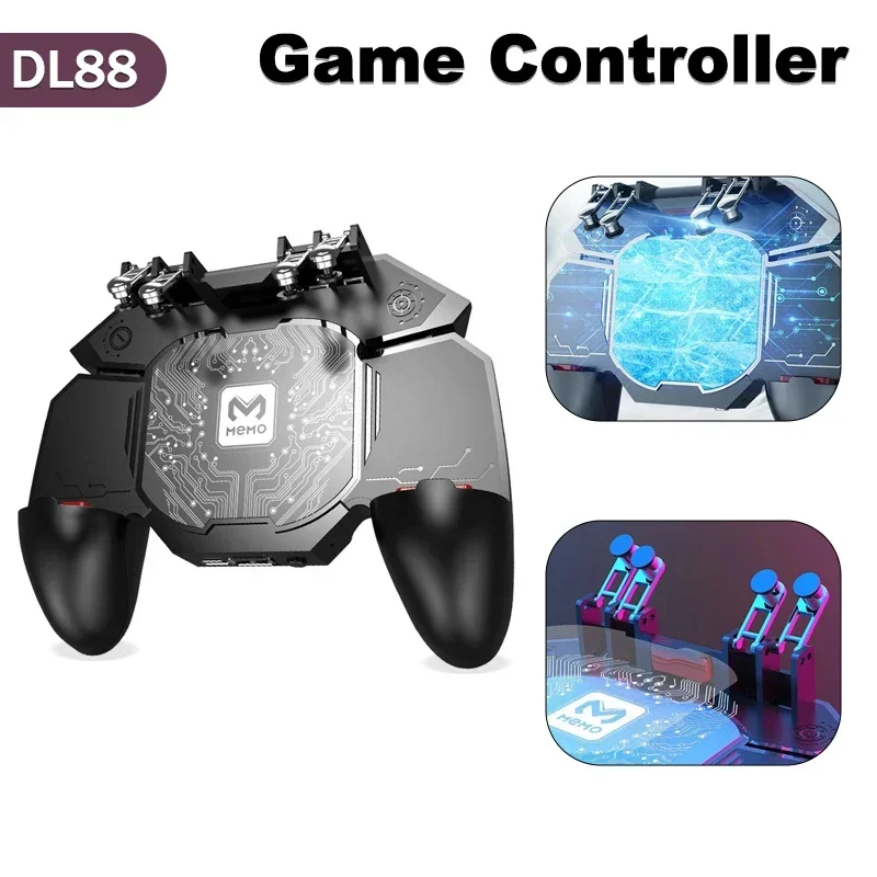 MEMO DL88 kipas pendingin pons - Gaming Console For Phone ulasan dan harga
