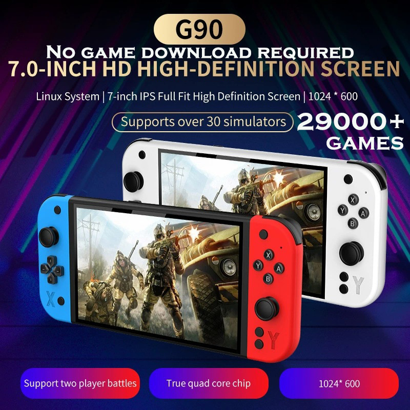 G90 Perangkat Game Genggam Por - Gaming Console Video Game ulasan dan harga