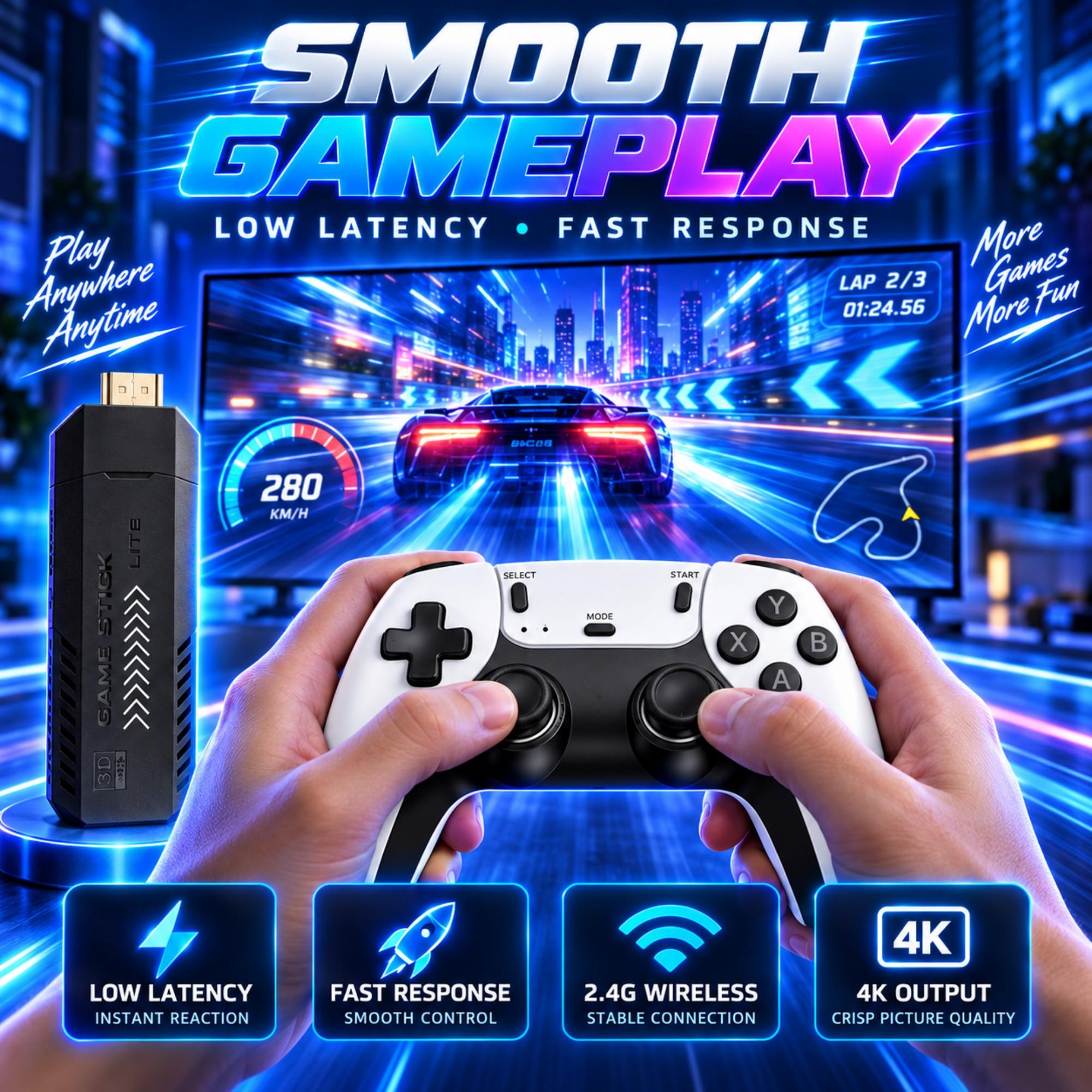 X2 PRO Game Stick, Konsol Vide - Gaming Console X2 ulasan dan harga