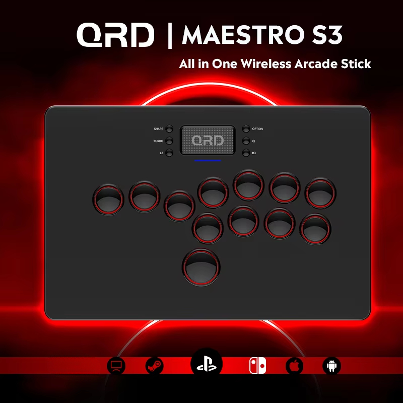 Kotak Hit Nirkabel QRD Maestro - Gaming Console Gp Pro ulasan dan harga