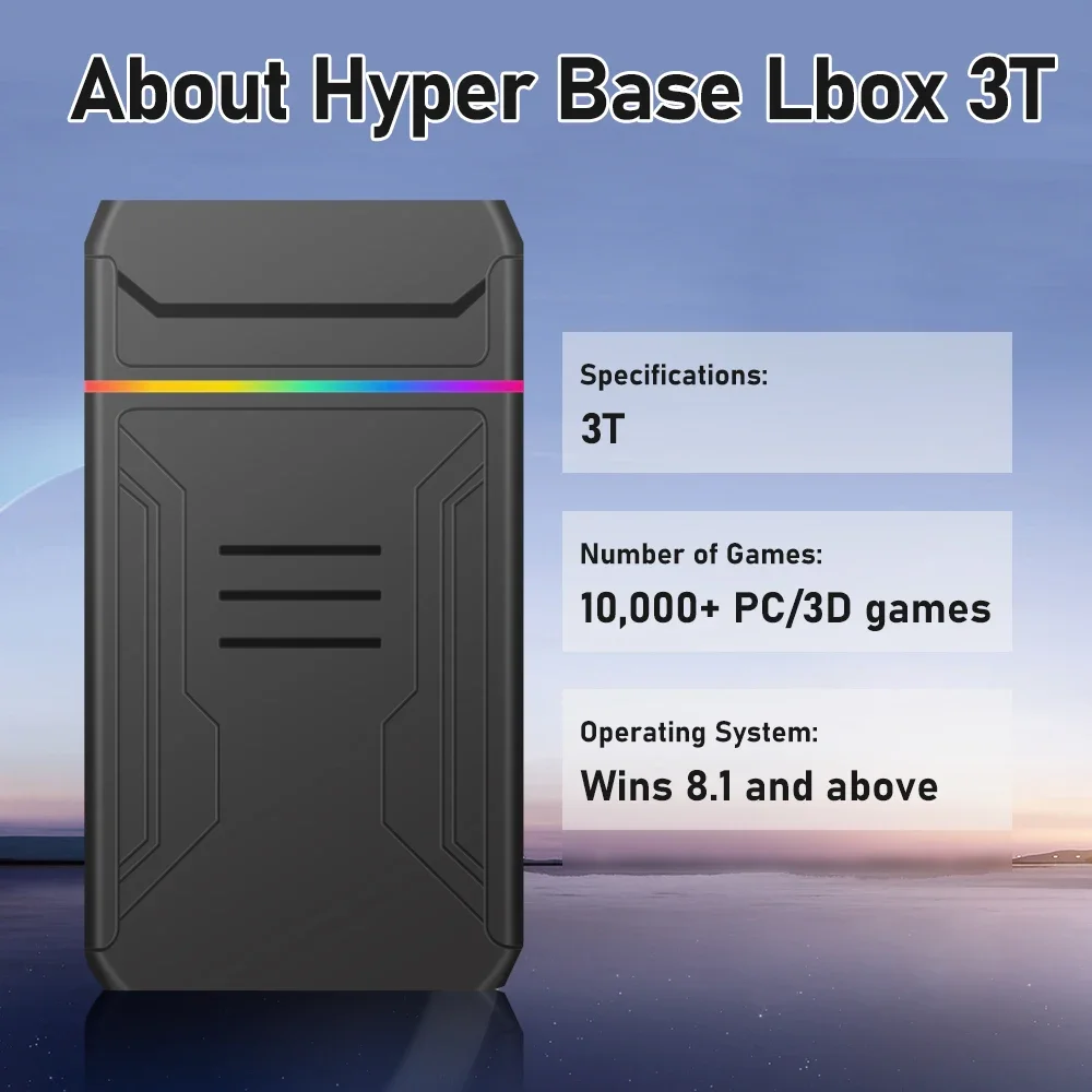 3TB Launchbox Portable Gaming  - Gaming Console Video Game ulasan dan harga