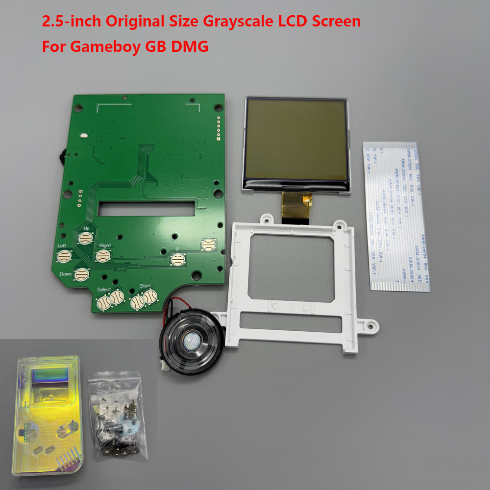 Layar LCD Grayscale 2,5 inci u - Gaming Console Display ulasan dan harga